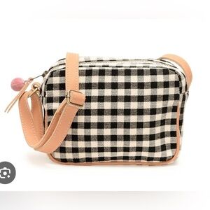 Mercado Global Juana Picnic Check Crossbody Bag NWT